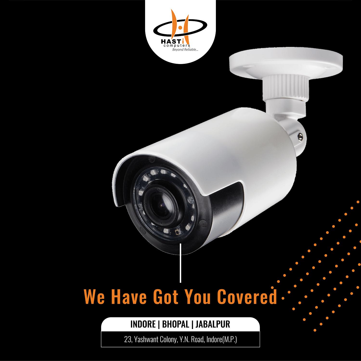 Best CCTV Security Service provider in Indore Hasti Computers