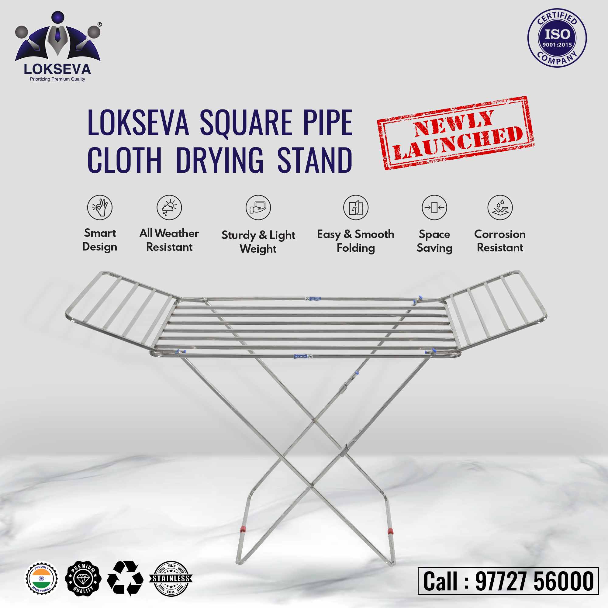 Cloth Drying Stand Lokseva Industries