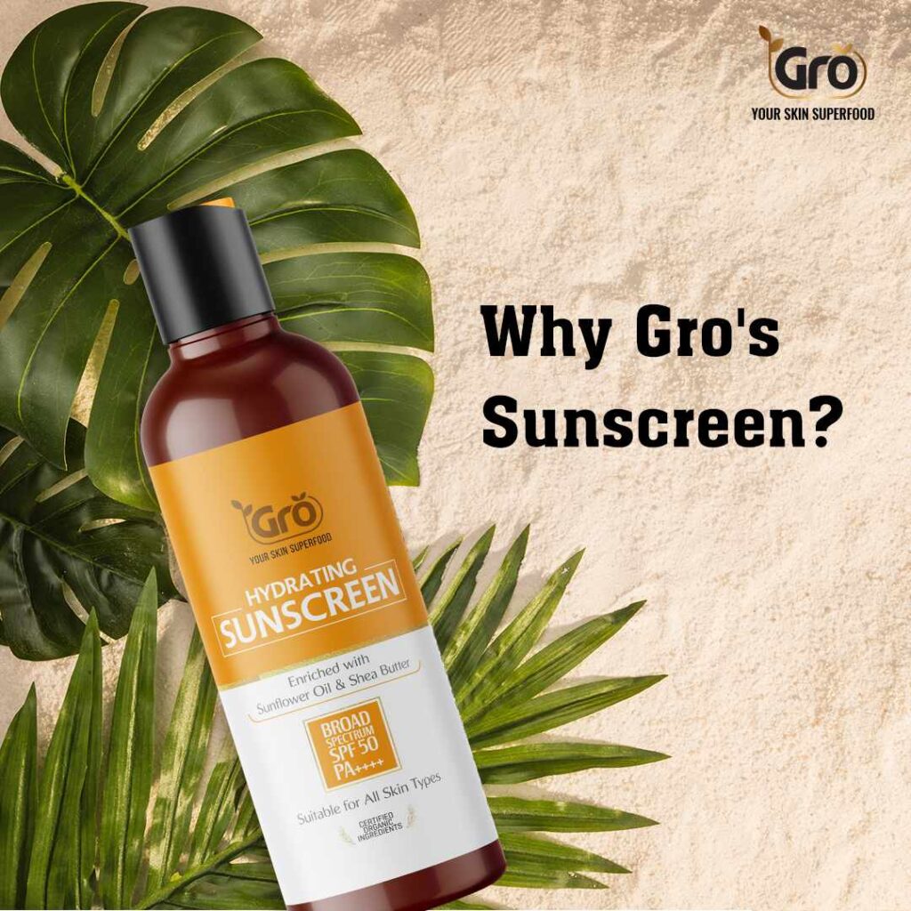 Gro Natural sunscreen spf 50