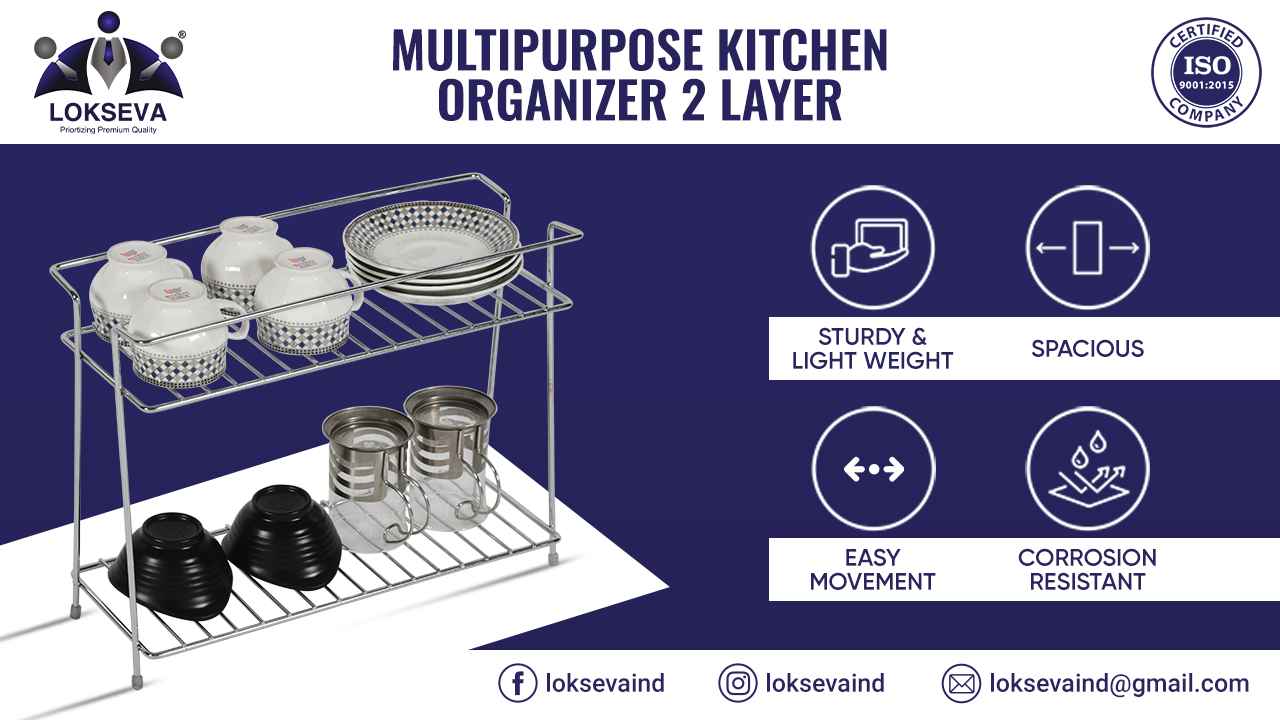 Multipurpose Kitchen Organizer Lokseva Industries