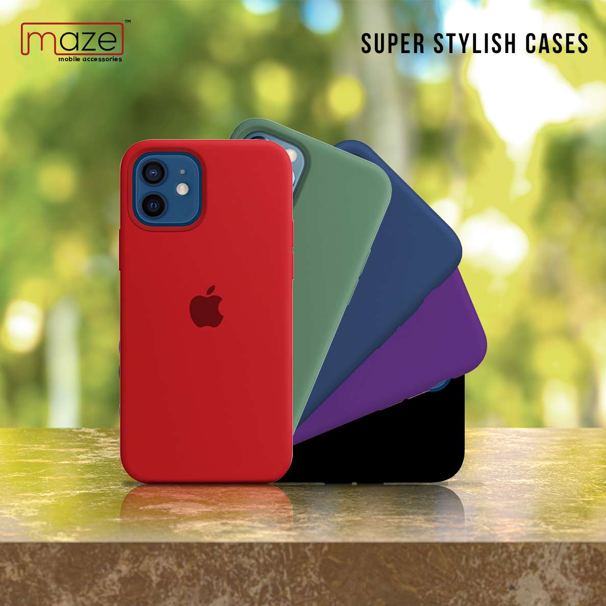 iPhone Silicone Cases Maze Accessories